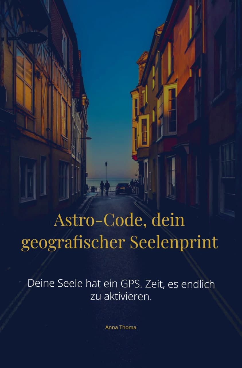 Buchcover Astro-Code von Anna Thoma